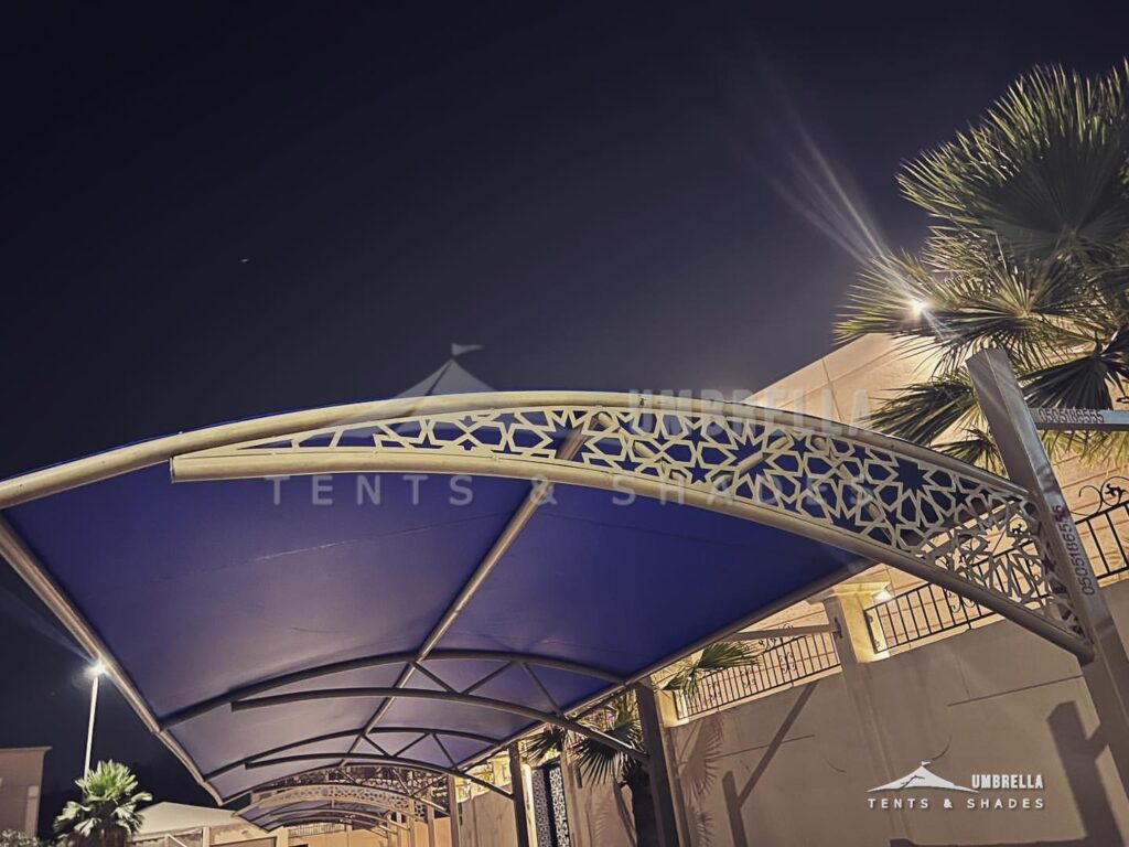 مظلات سيارات HDPE في السعودية من أمبريلا لمظلات السيارات — صورة 7