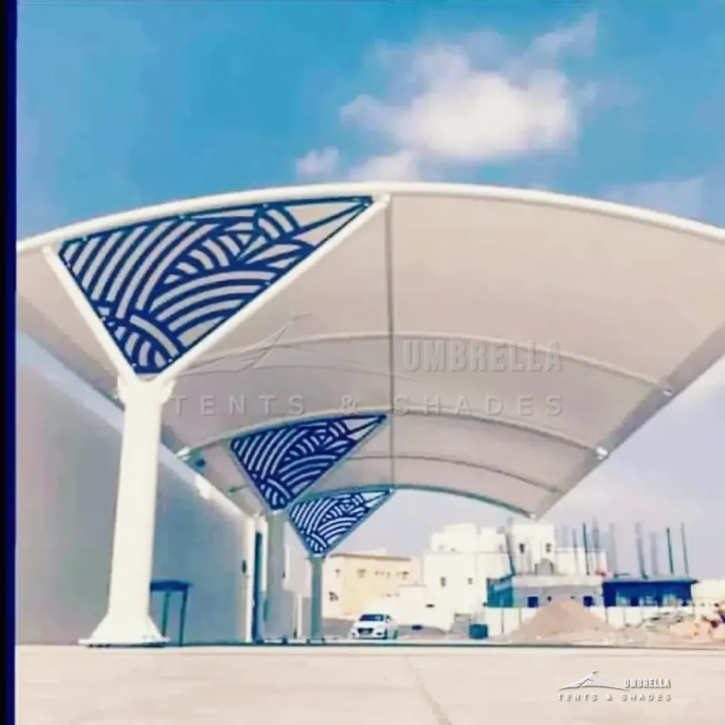 PVC Car Parking Shades in Saudi Arabia by Umbrella Parking Shades — photo 5