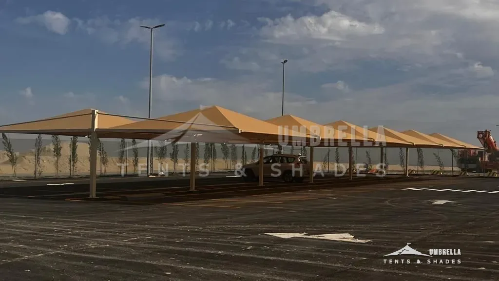 مظلات سيارات PVC في السعودية من أمبريلا لمظلات السيارات — صورة 11