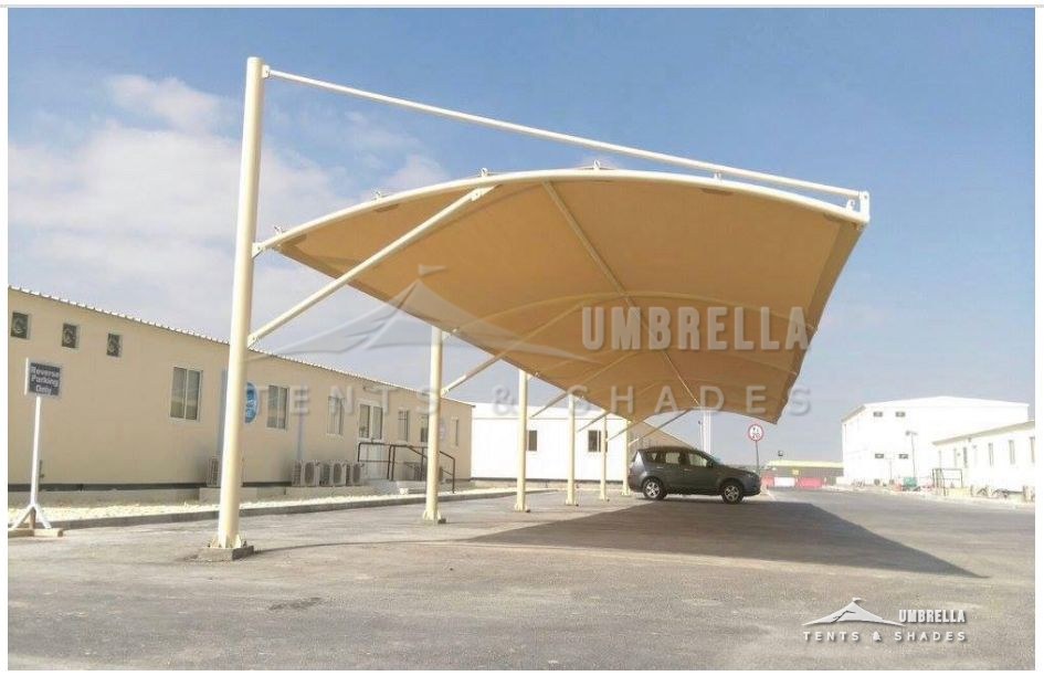 HDPE Car Parking Shades in Saudi Arabia by Umbrella Parking Shades — photo 5