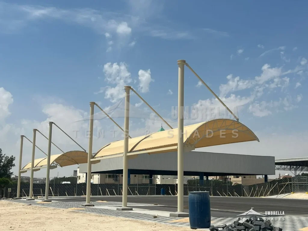 مظلات سيارات HDPE في السعودية من أمبريلا لمظلات السيارات — صورة 12