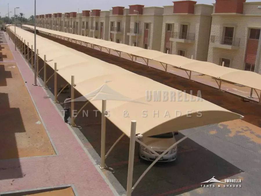 مظلات سيارات كوبرا لبلدية لينة