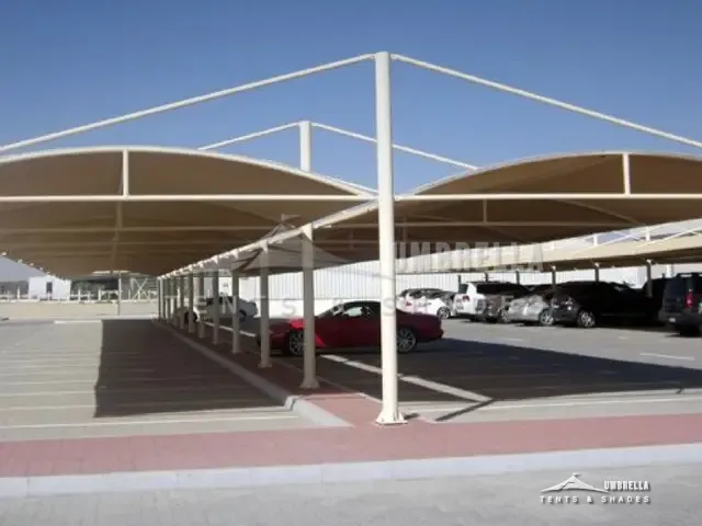 مظلات سيارات HDPE — أمبريلا لمظلات السيارات