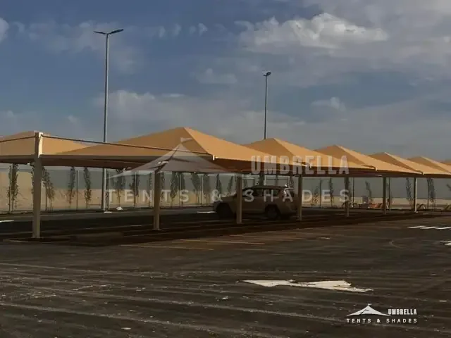 مظلات هرمية بدعم سفلي — أمبريلا لمظلات السيارات
